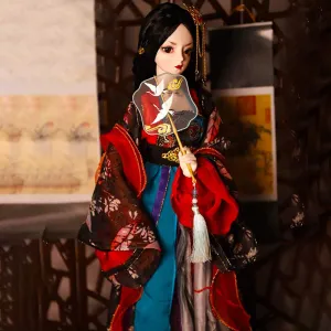 1/3 BJD Doll SD Dolls 34 Movable Joints with Hair Makeup Gift Collection Christmas Decoration Fashion Handmade Doll