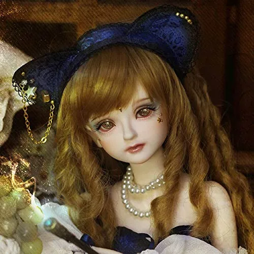 1/4 BJD Doll Full Set 42.5cm 16.7" Ball Jointed Handmade SD Dolls Toy Action Figure   Clothes   Wigs   Shoes   Makeup   Accessories,A