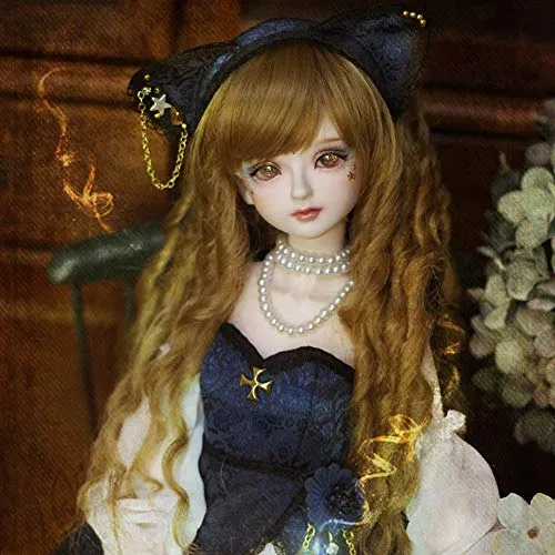 1/4 BJD Doll Full Set 42.5cm 16.7" Ball Jointed Handmade SD Dolls Toy Action Figure   Clothes   Wigs   Shoes   Makeup   Accessories,A