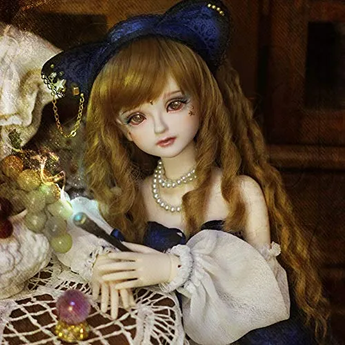 1/4 BJD Doll Full Set 42.5cm 16.7" Ball Jointed Handmade SD Dolls Toy Action Figure   Clothes   Wigs   Shoes   Makeup   Accessories,A