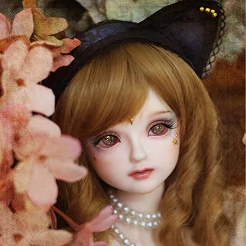 1/4 BJD Doll Full Set 42.5cm 16.7" Ball Jointed Handmade SD Dolls Toy Action Figure   Clothes   Wigs   Shoes   Makeup   Accessories,A