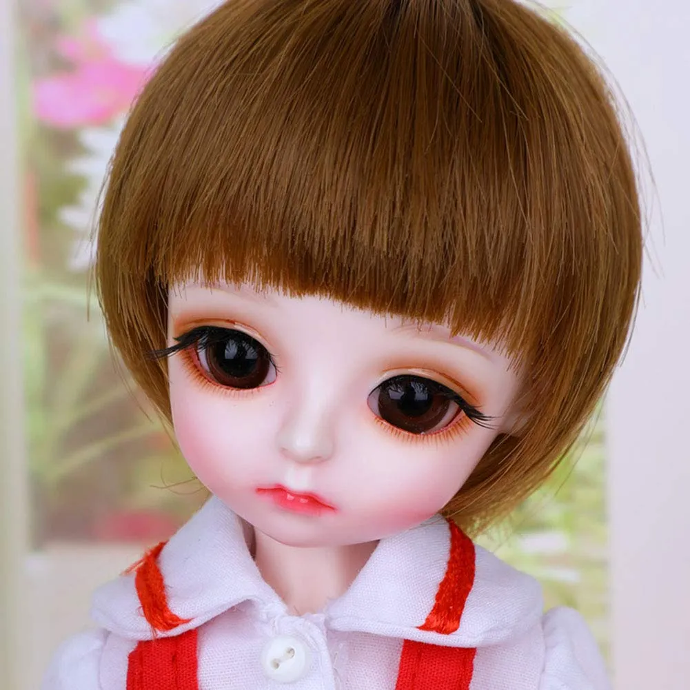 1/6 BJD Doll SD Dolls 10Inch Children Dolls Ball Jointed Doll DIY Toys Full Set with Clothes Shoes Wig Makeup Best Gift for Girls