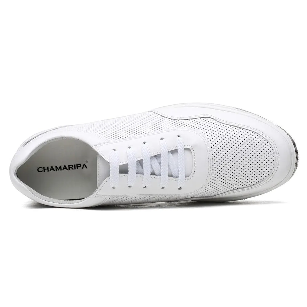 6 CM / 2.36 Inches CMR CHAMARIPA Breathable Height Increasing Shoes Casual Men Taller Shoes