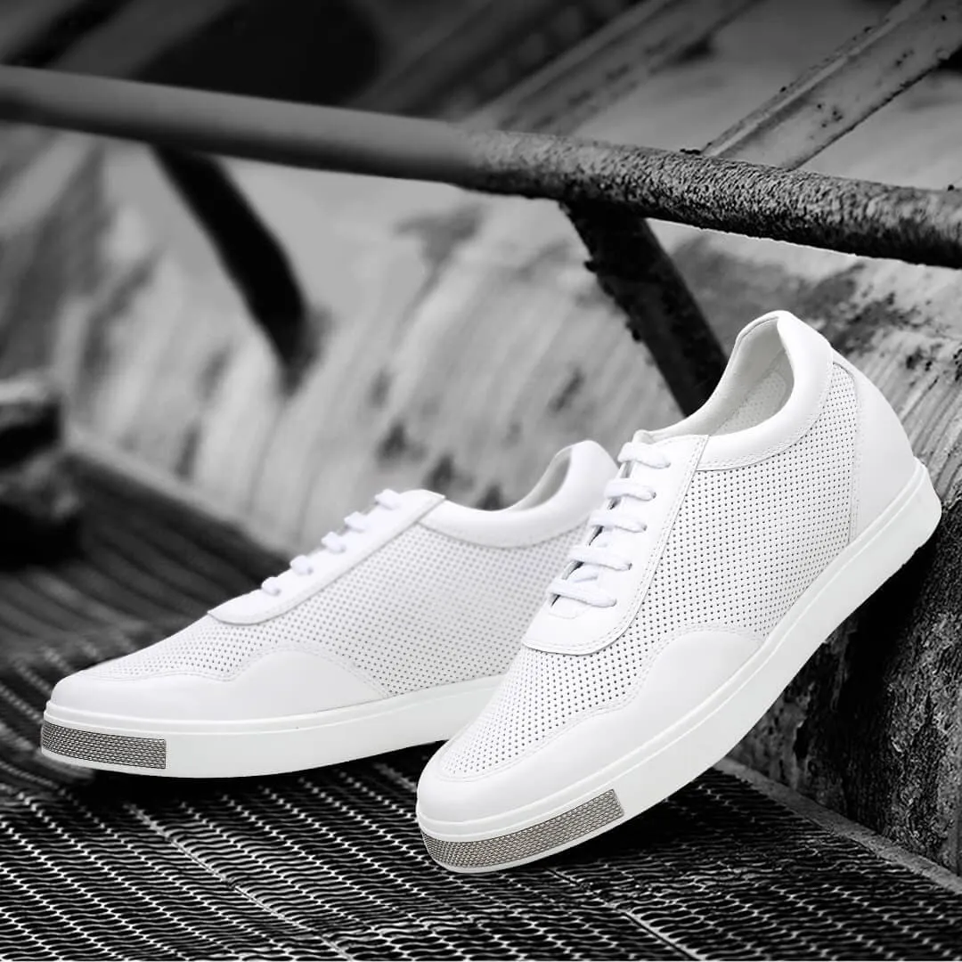 6 CM / 2.36 Inches CMR CHAMARIPA Breathable Height Increasing Shoes Casual Men Taller Shoes