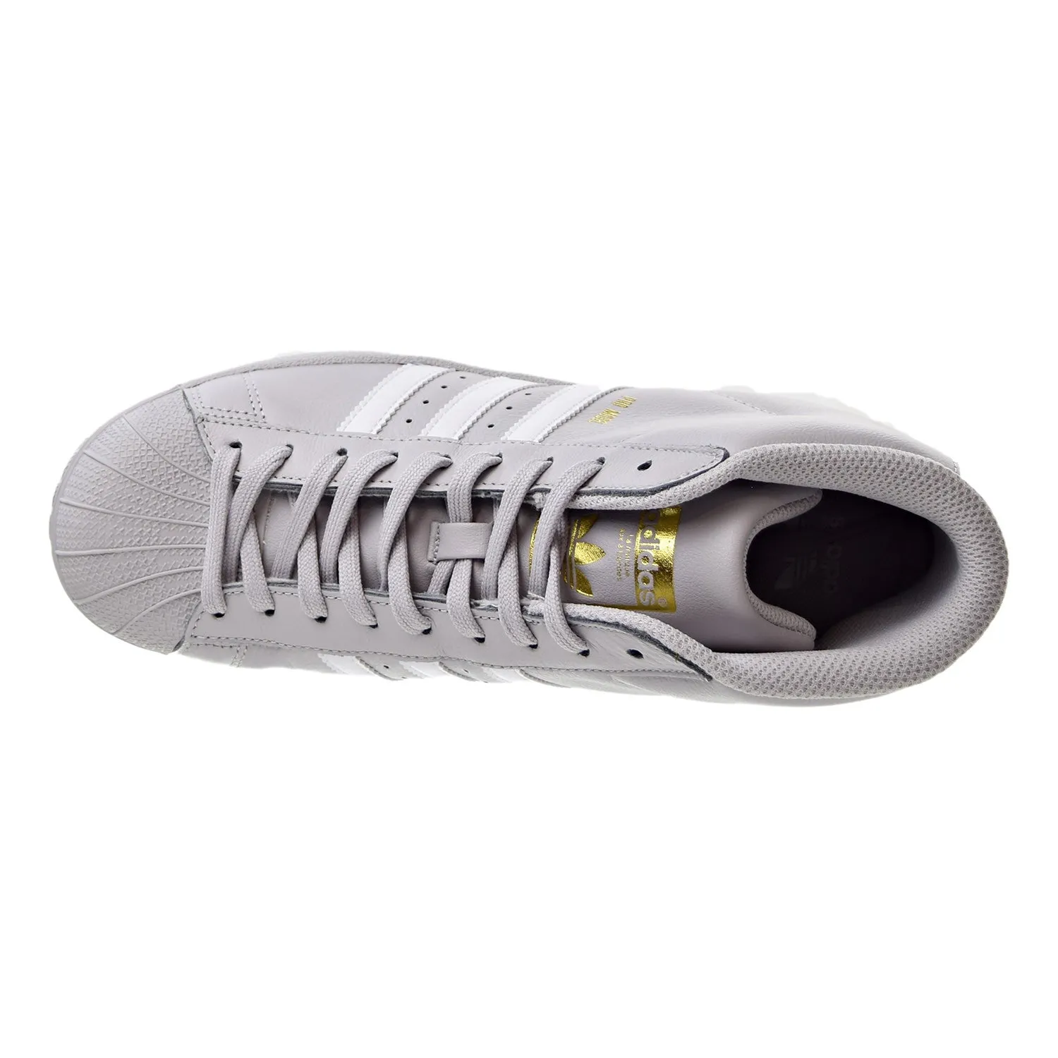 Adidas Pro Model J Big Kids (GS) Shoes Grey/White/Gold