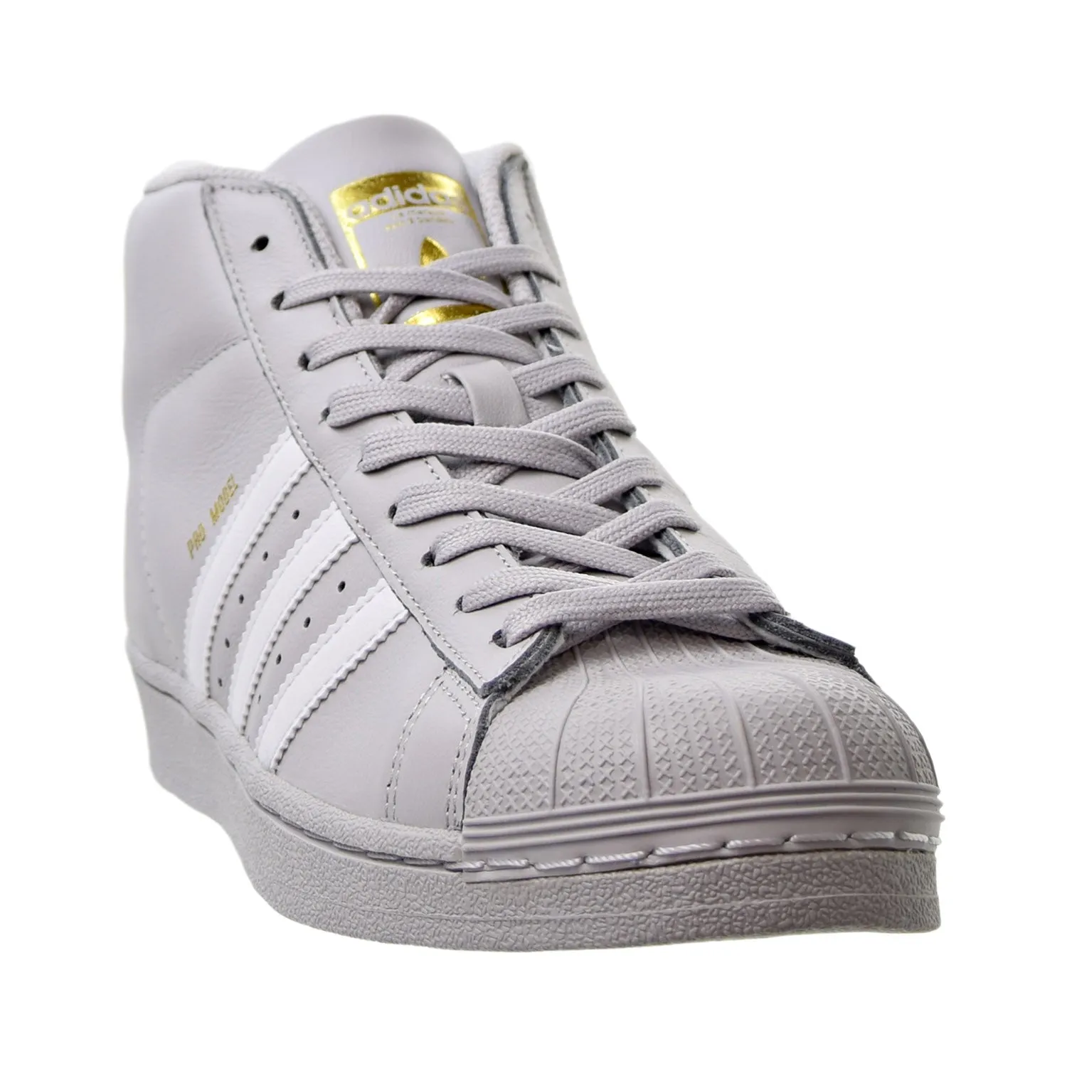 Adidas Pro Model J Big Kids (GS) Shoes Grey/White/Gold