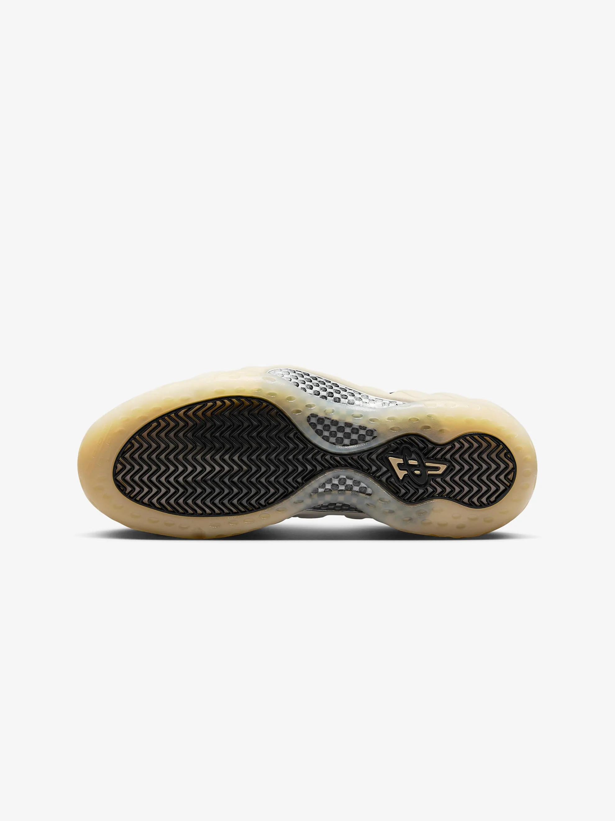 AIR FOAMPOSITE ONE (BLACK/TEAM GOLD-LT OREWOOD BRN-CHROME)