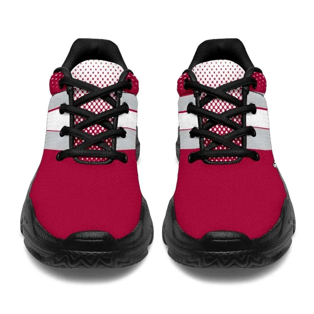 Alabama #RollTide Crimson Tide Fans Chunky Walking Sneakers