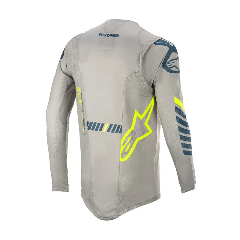ALPINESTARS 2020 SUPERTECH MOTOCROSS JERSEY - GREY/NAVY