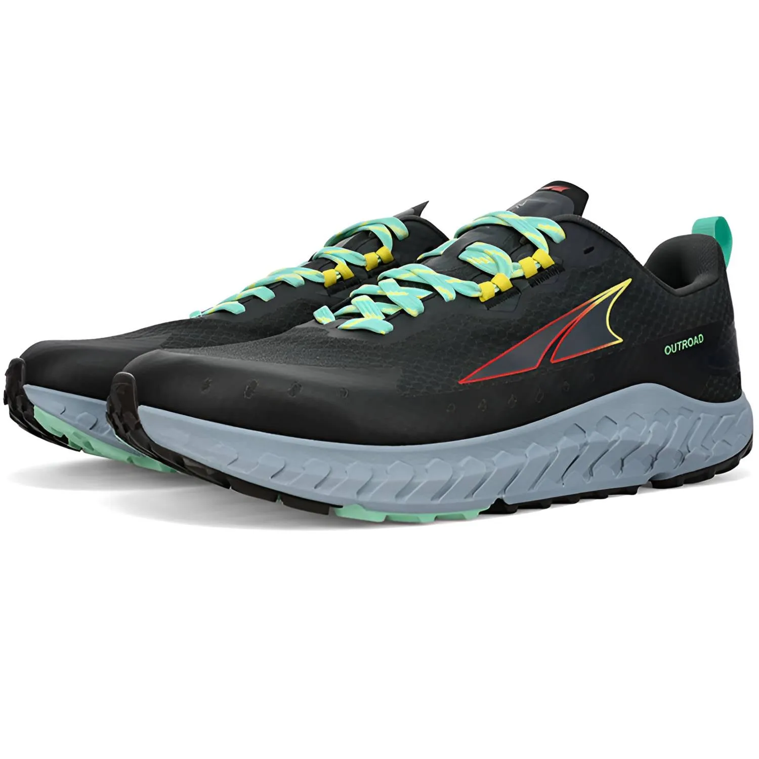 Altra Outroad Men's Trail Running Shoes, Dark Grey/Blue