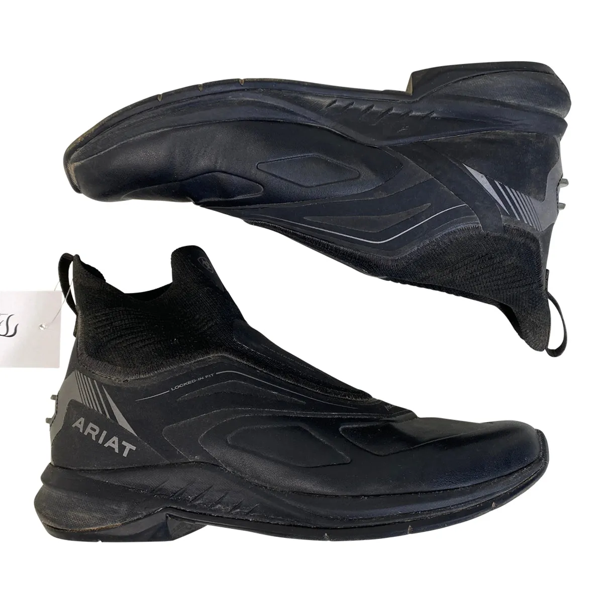 Ariat Ascent Paddock Boots  in Black - Women's 7.5