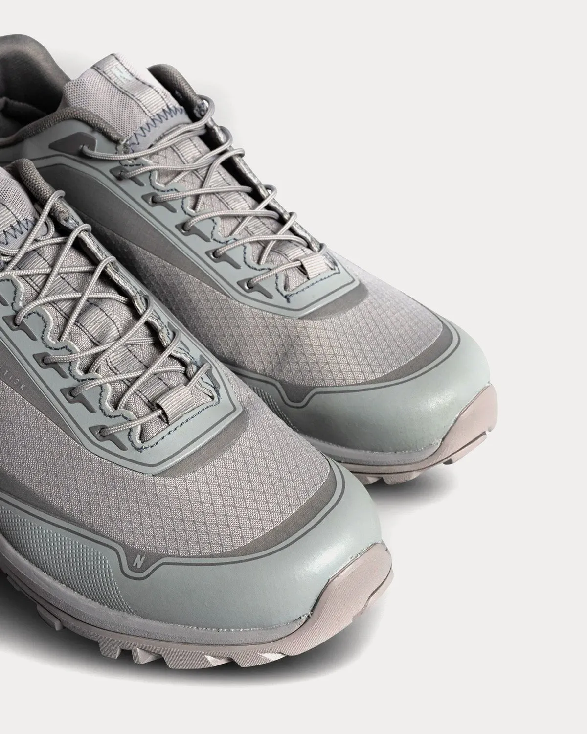 ARKTISK Lace Up Runner Warm Grey Running Shoes