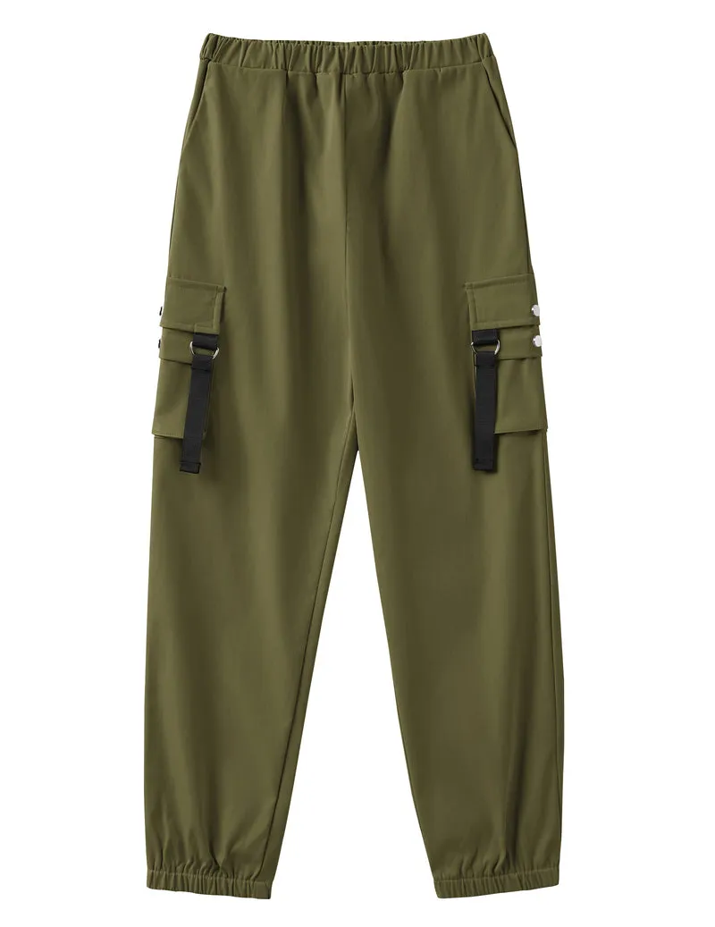 Arshiner Boys Cargo Pants Casual Lightweight Joggers Pant