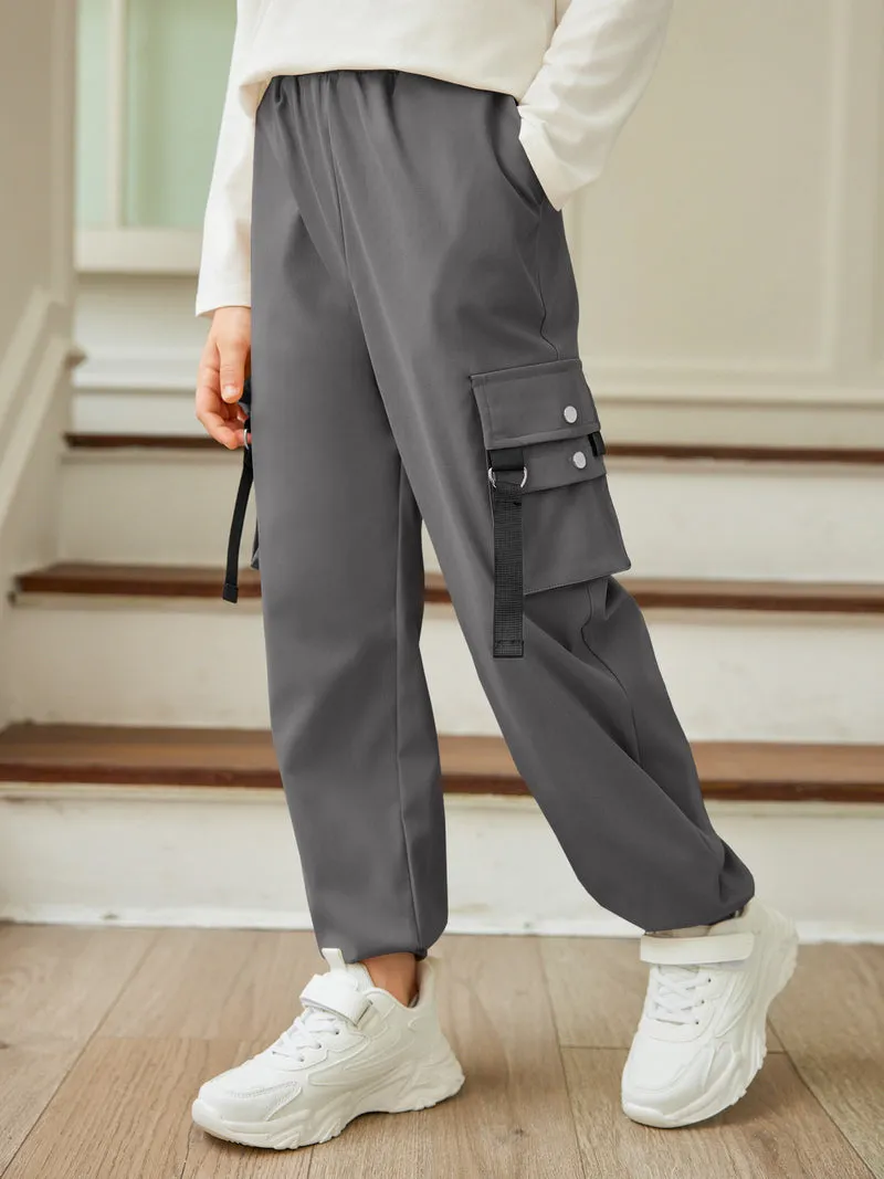 Arshiner Boys Cargo Pants Casual Lightweight Joggers Pant