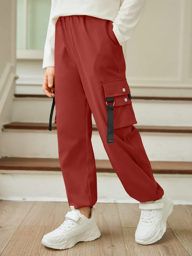 Arshiner Boys Cargo Pants Casual Lightweight Joggers Pant