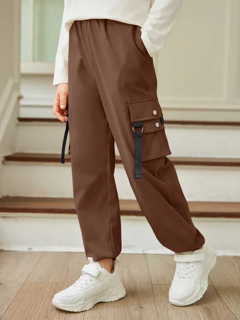 Arshiner Boys Cargo Pants Casual Lightweight Joggers Pant