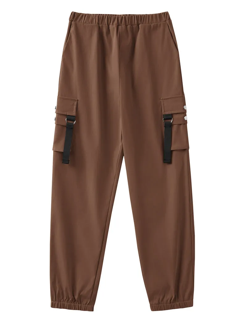Arshiner Boys Cargo Pants Casual Lightweight Joggers Pant