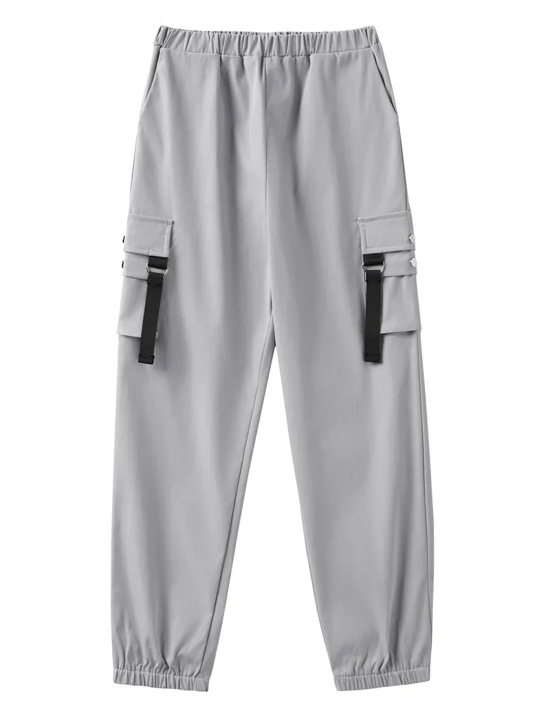 Arshiner Boys Cargo Pants Casual Lightweight Joggers Pant