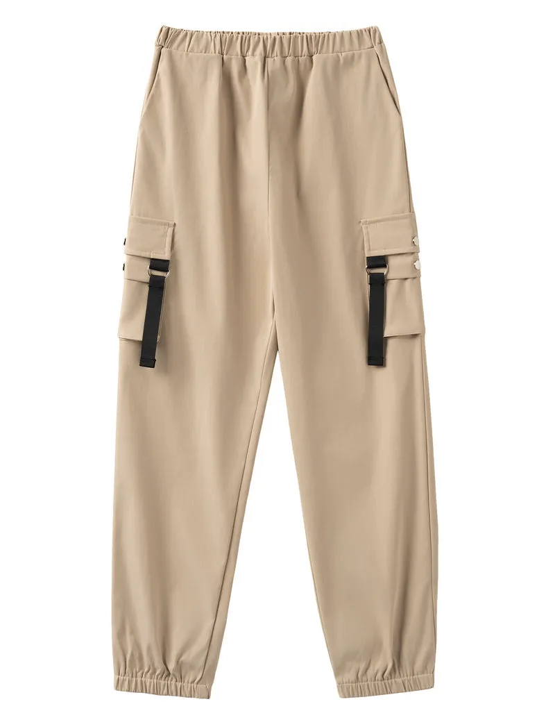 Arshiner Boys Cargo Pants Casual Lightweight Joggers Pant