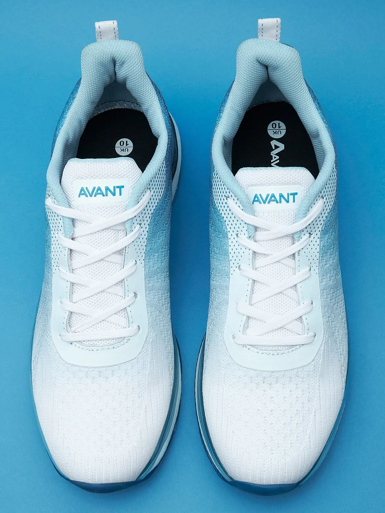Avant Men's Rainbow Walking Shoes-Blue / White