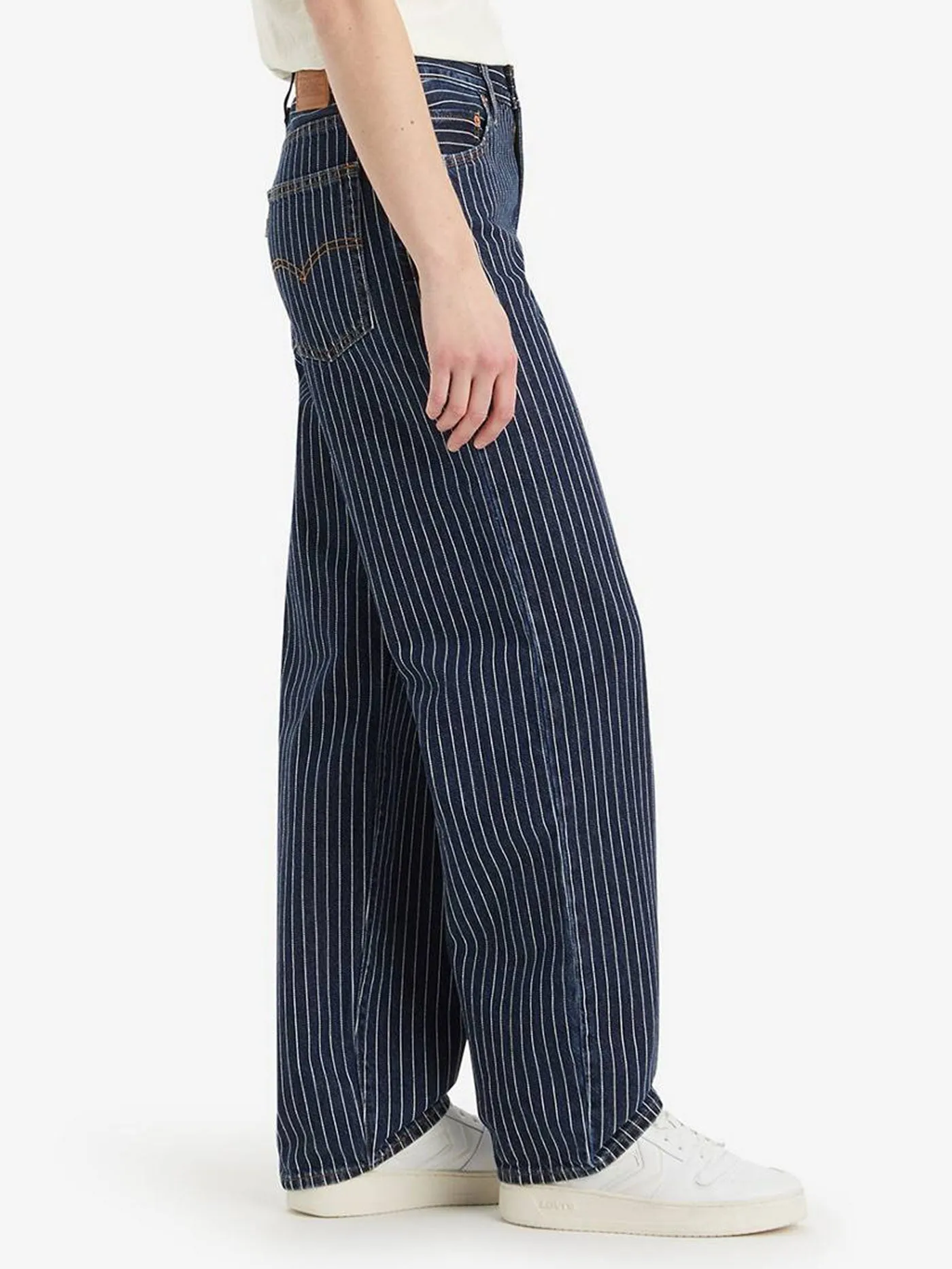 Baggy Dad Partly Masked Lb Jeans