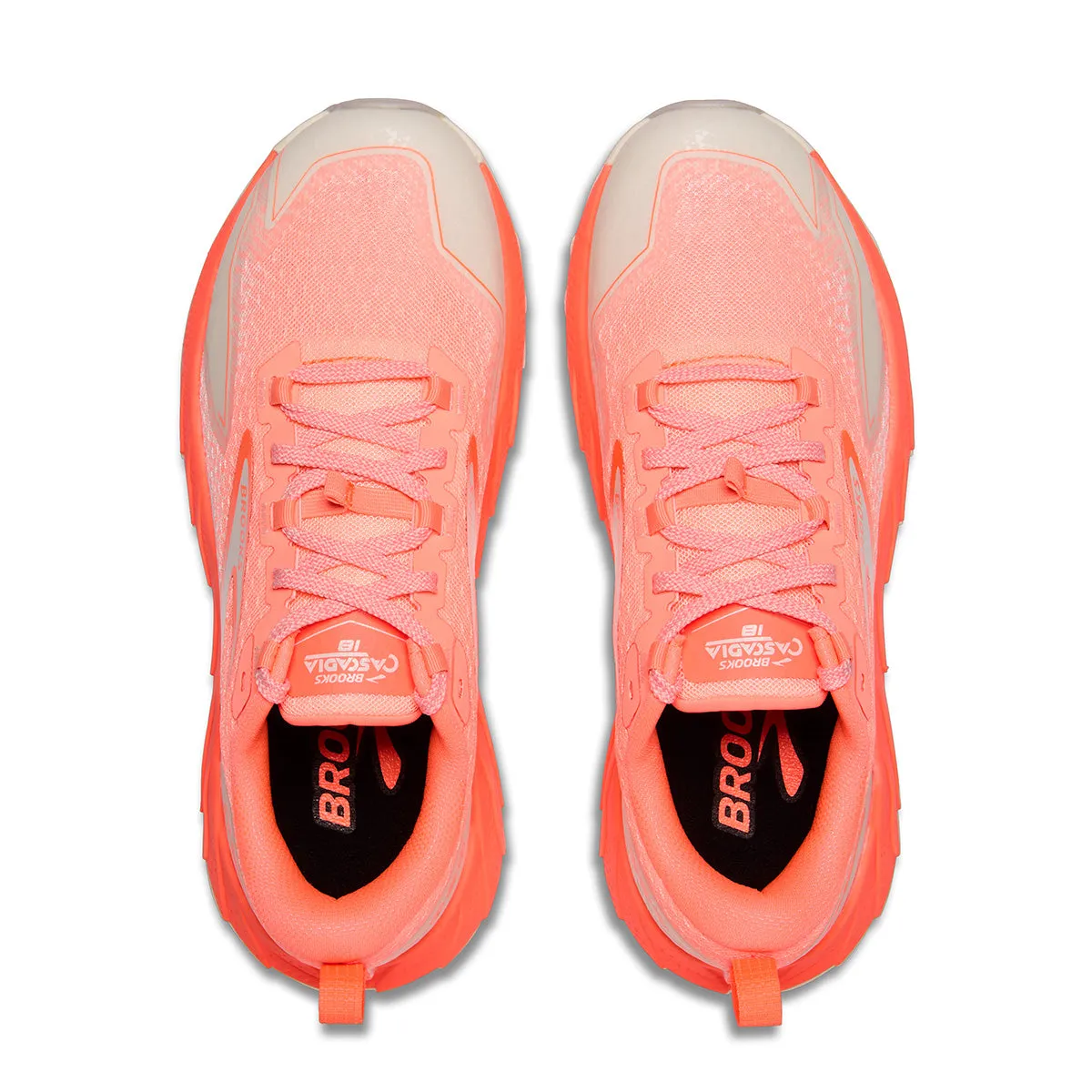 Brooks Cascadia 18 Womens | Ember/blue Wash/flame