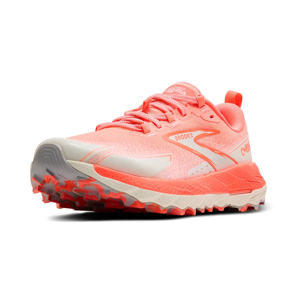 Brooks Cascadia 18 Womens | Ember/blue Wash/flame