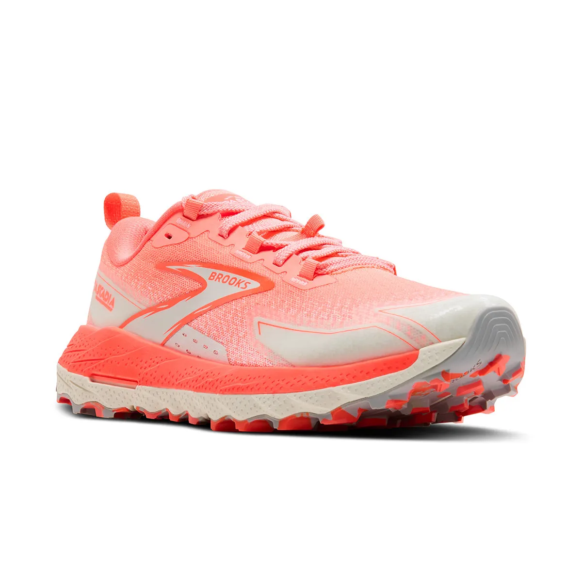 Brooks Cascadia 18 Womens | Ember/blue Wash/flame