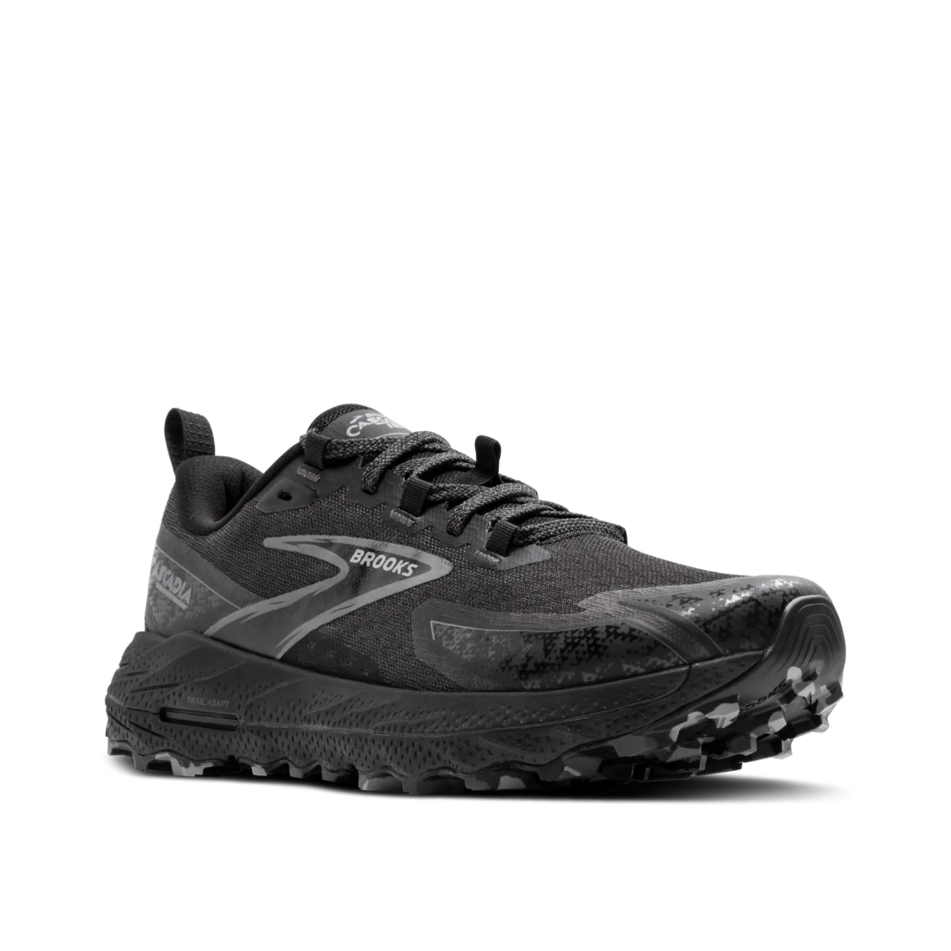 Brooks Womens Tail Shoe Cascadia 18 B Black