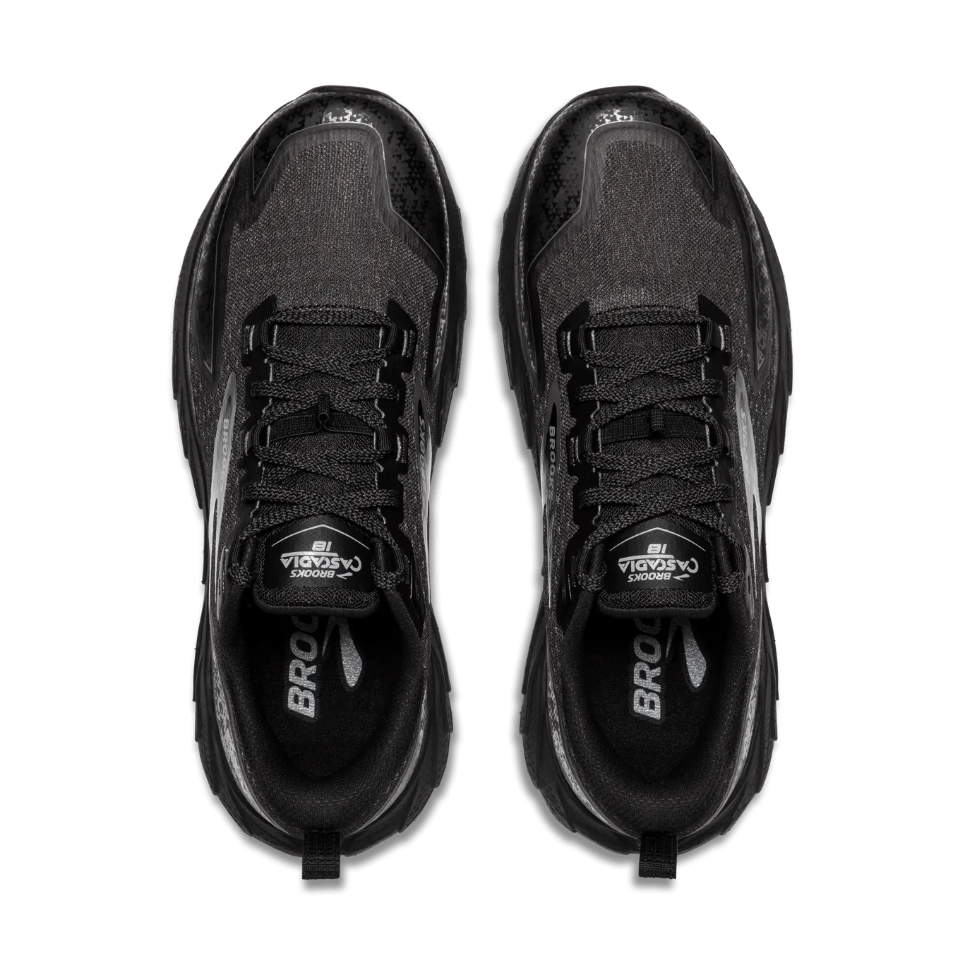 Brooks Womens Tail Shoe Cascadia 18 B Black