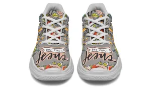 But First Jesus Chunky Sneakers