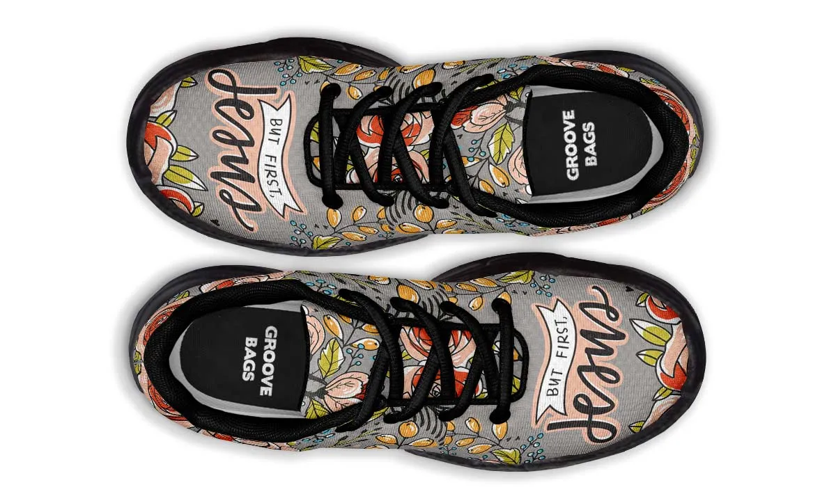 But First Jesus Chunky Sneakers