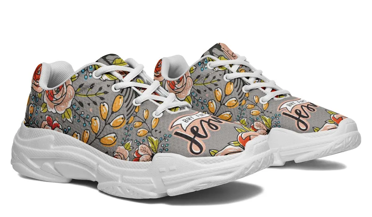 But First Jesus Chunky Sneakers