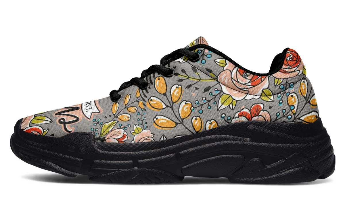 But First Jesus Chunky Sneakers