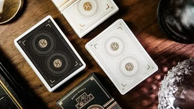 Card College The Elegant Box Set (White) by Roberto Giobbi and TCC Presents