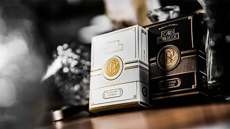 Card College The Elegant Box Set (White) by Roberto Giobbi and TCC Presents