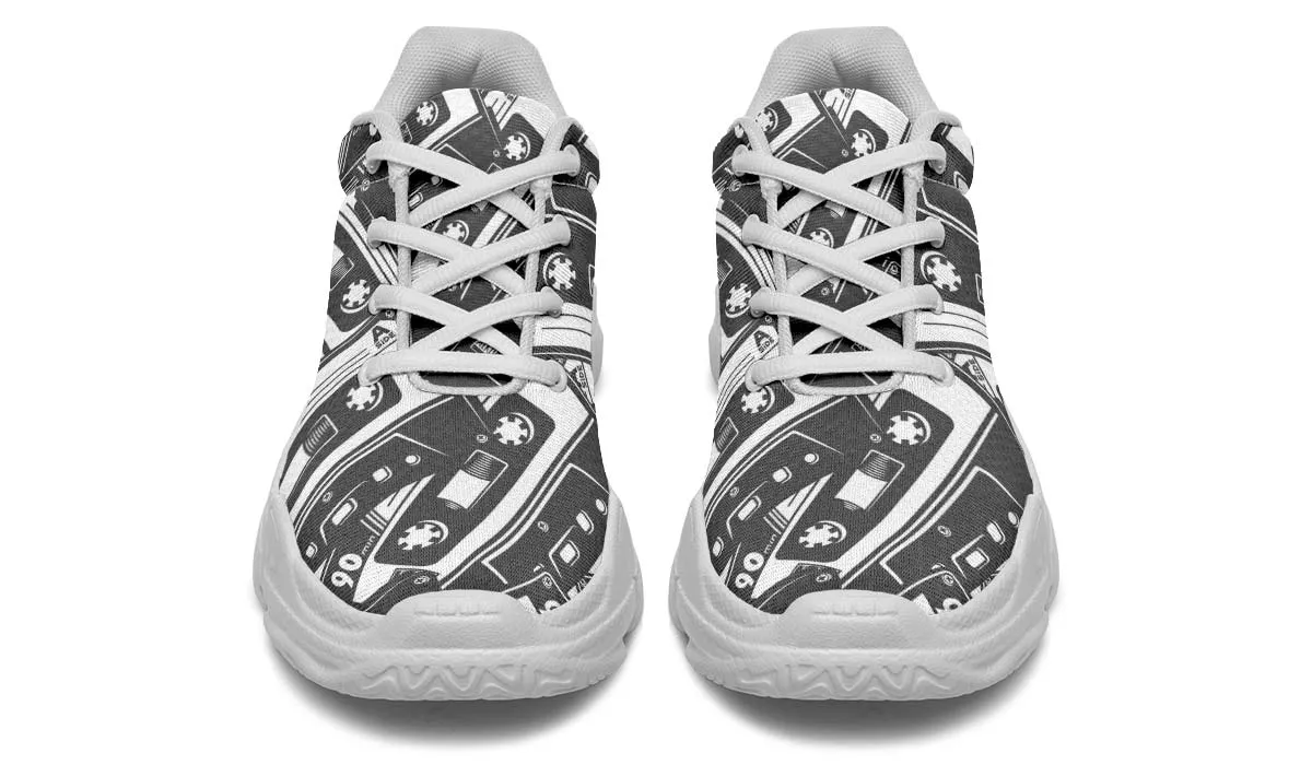 Cassette Tape Chunky Sneakers