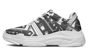 Cassette Tape Chunky Sneakers