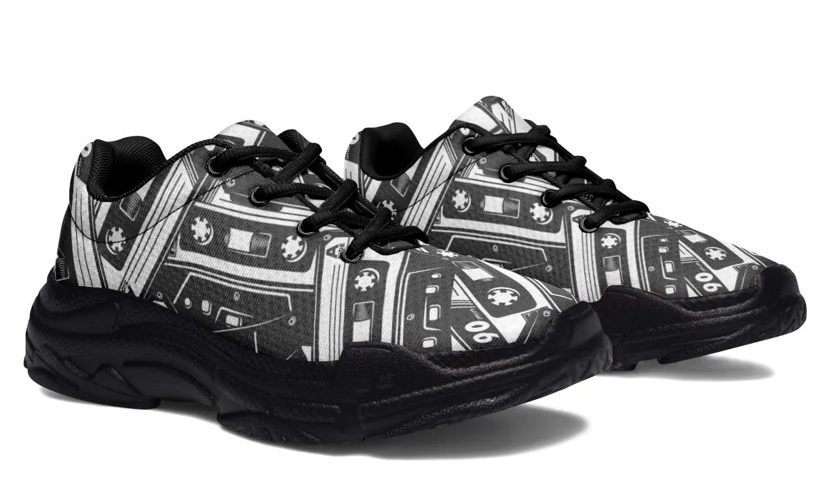 Cassette Tape Chunky Sneakers