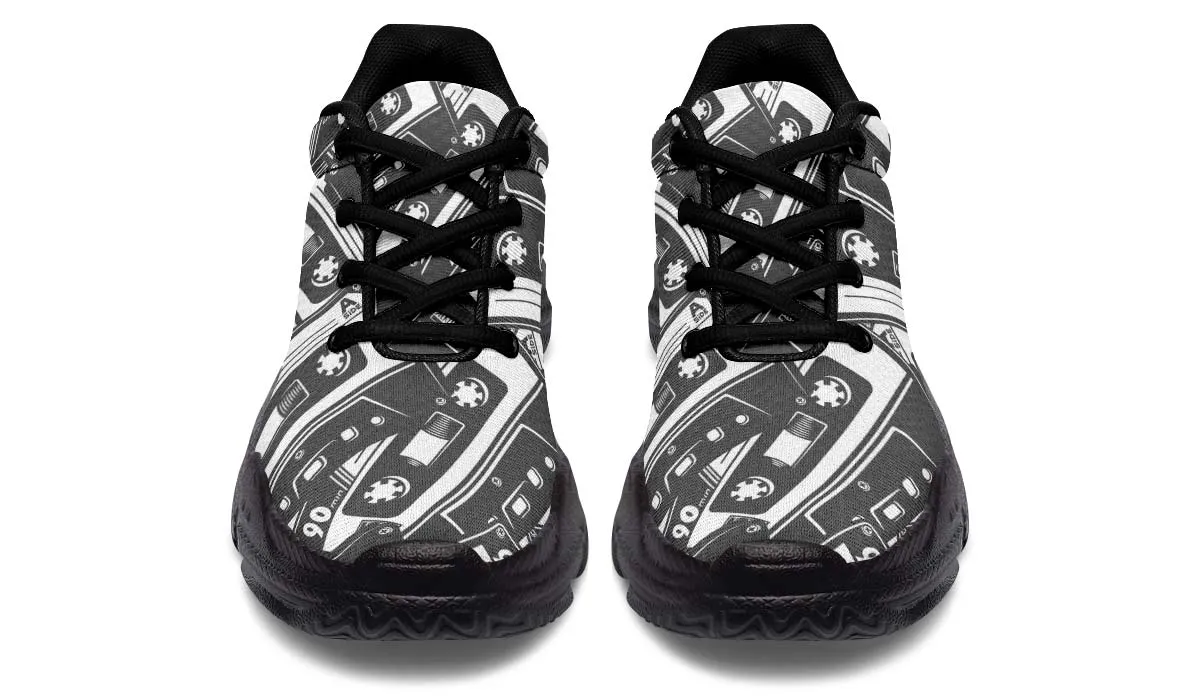 Cassette Tape Chunky Sneakers