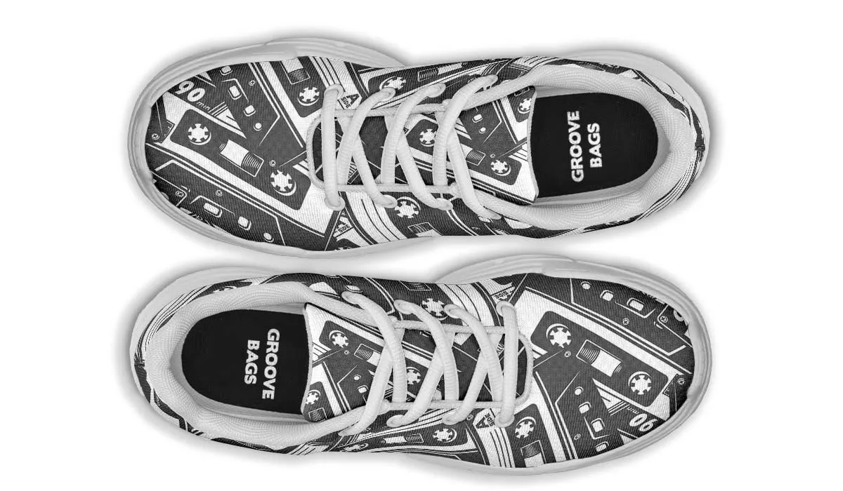 Cassette Tape Chunky Sneakers