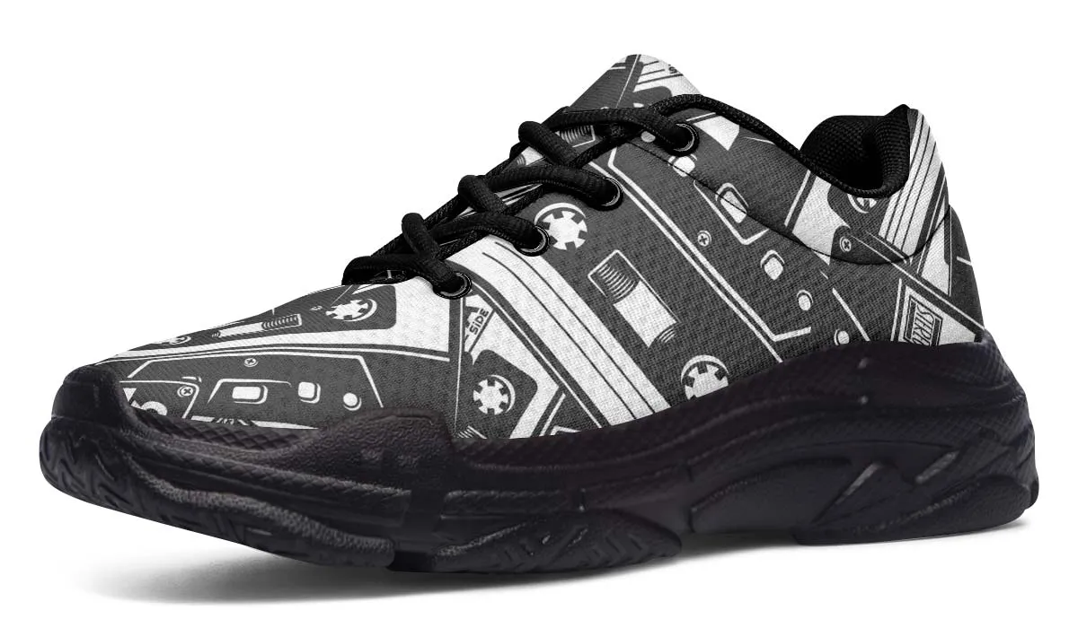 Cassette Tape Chunky Sneakers