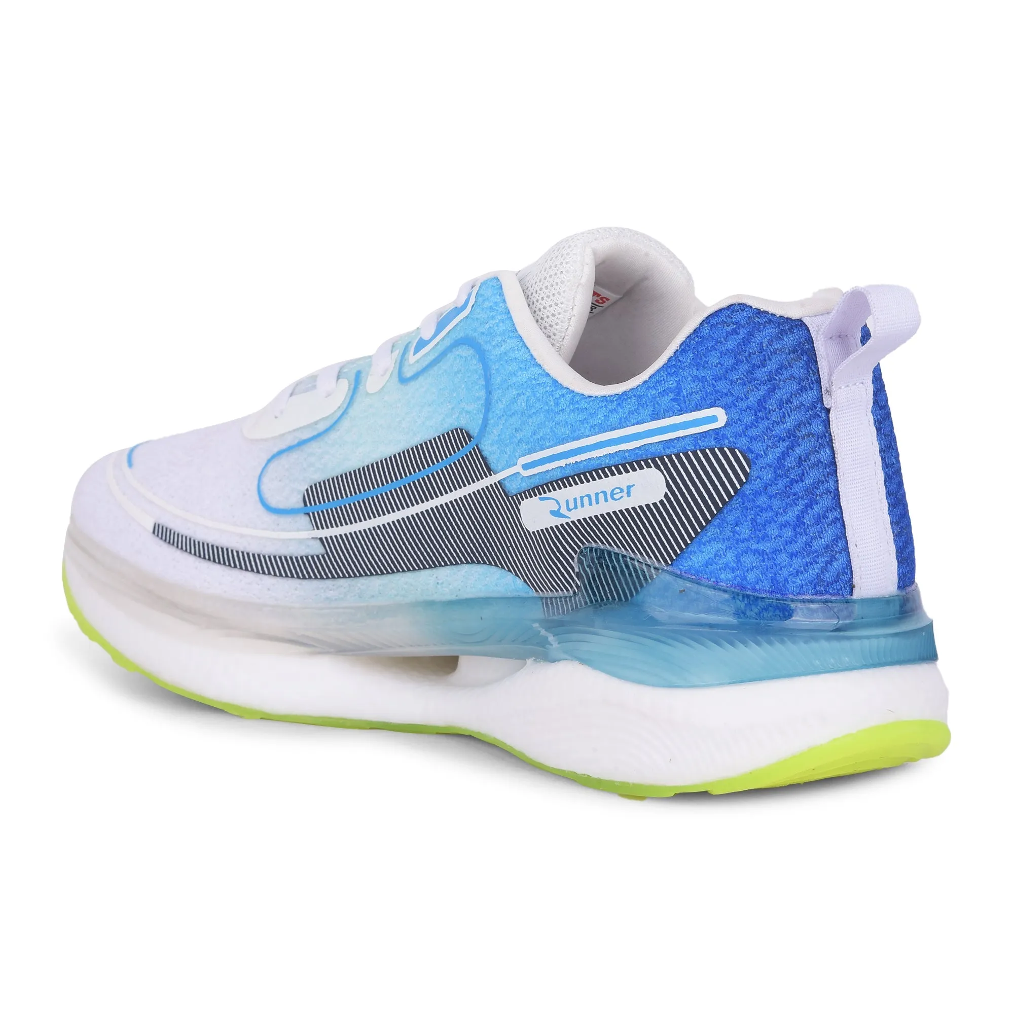 Cobb Parrot Green White Men's Running Shoes