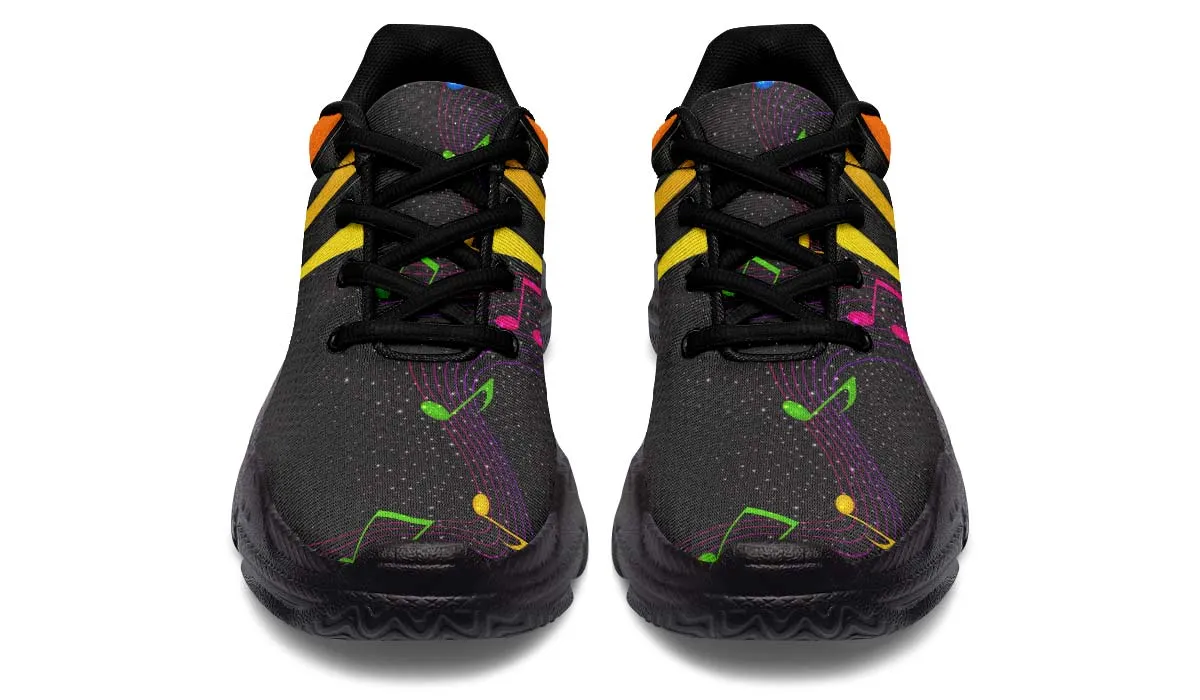 Colorful Piano Chunky Sneakers