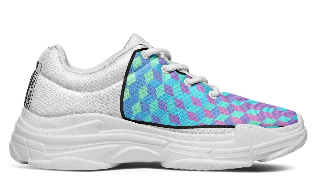 Colorful3d Chunky Sneakers