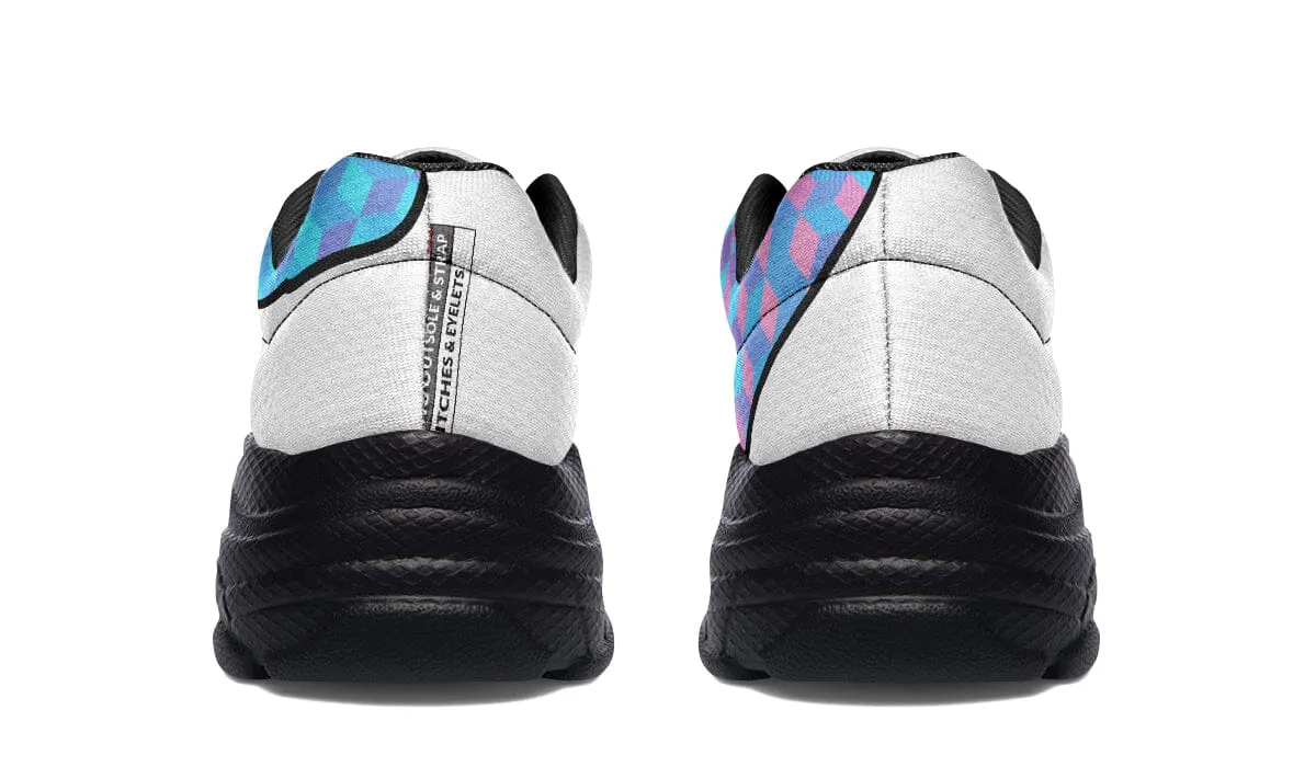 Colorful3d Chunky Sneakers