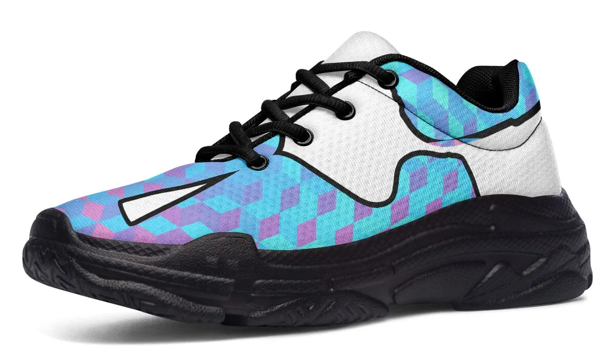 Colorful3d Chunky Sneakers