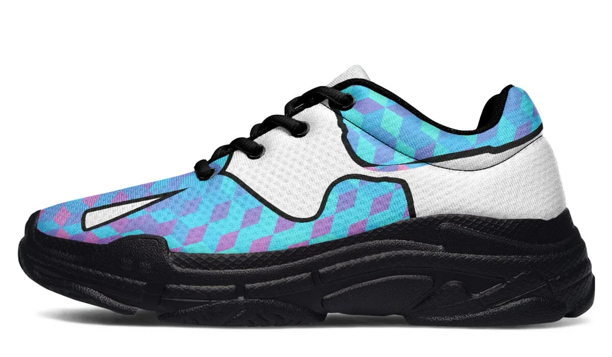 Colorful3d Chunky Sneakers