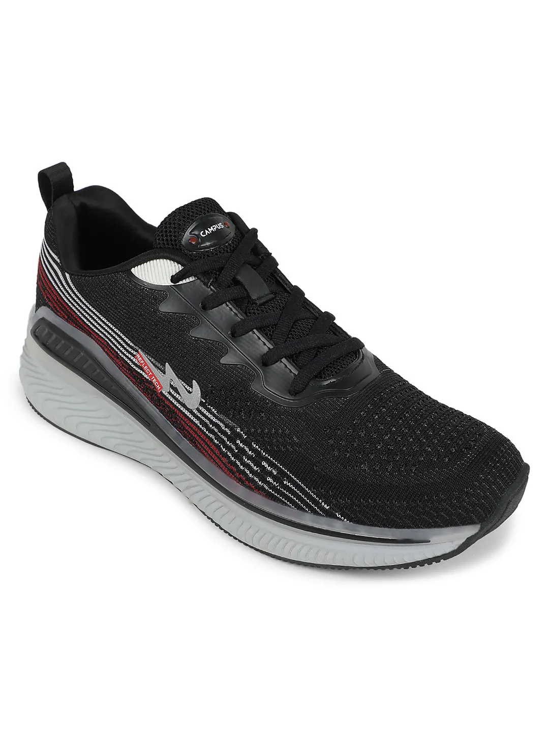 DAGGER Black Men's Running Shoes