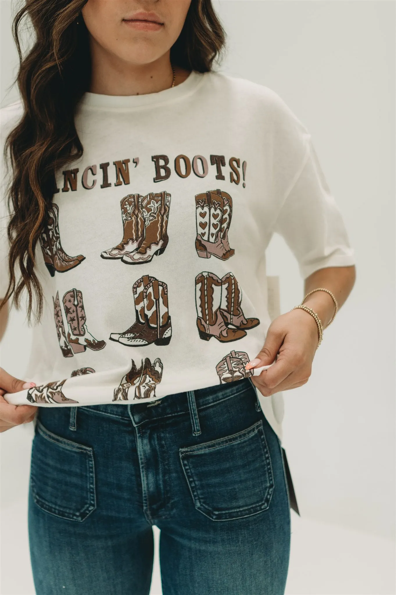 Dancin' Boots Socal Oversized Tee